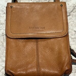 American Leather Co. Brown Crossbody Bag
